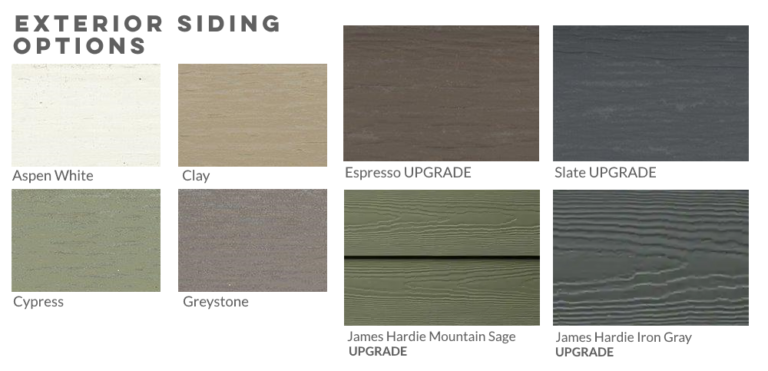 Exterior Siding Options – Winston Homebuilders